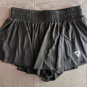 Keiki Kona Black Active Skort Shorts
